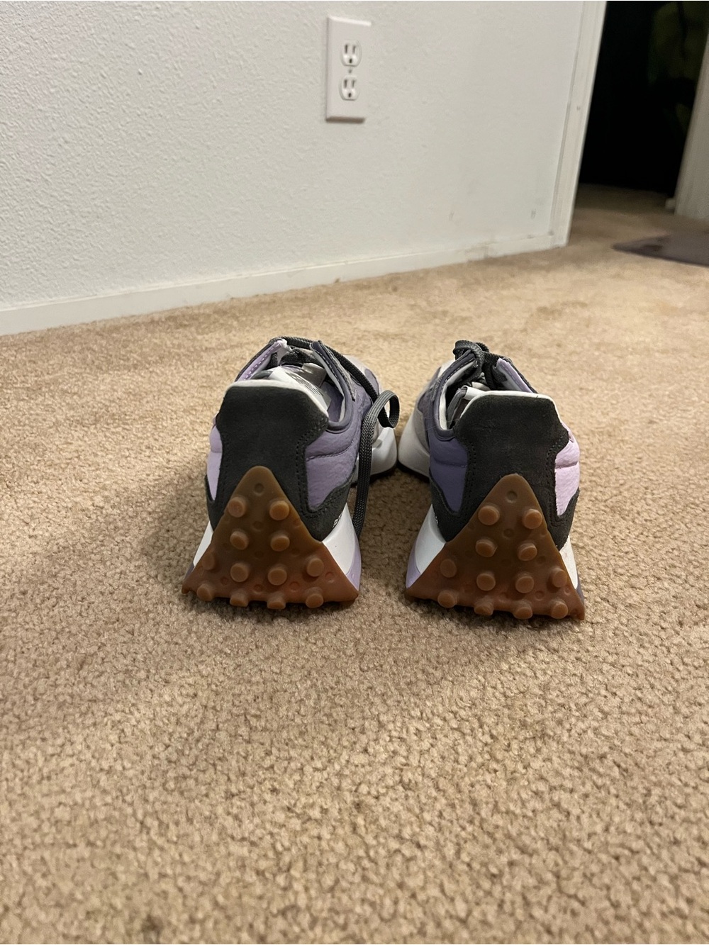 New Balance Women's Lavender, Purple & Gray Retro Runner Sneakers - Picture 3 of 6